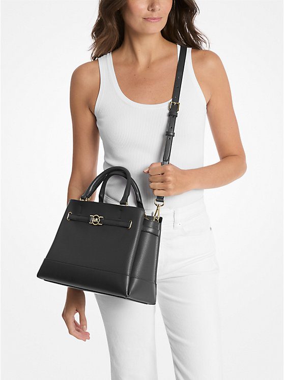 Bolso Michael Kors Grande de Cuero Granulado (Satchel) - Imagen 2