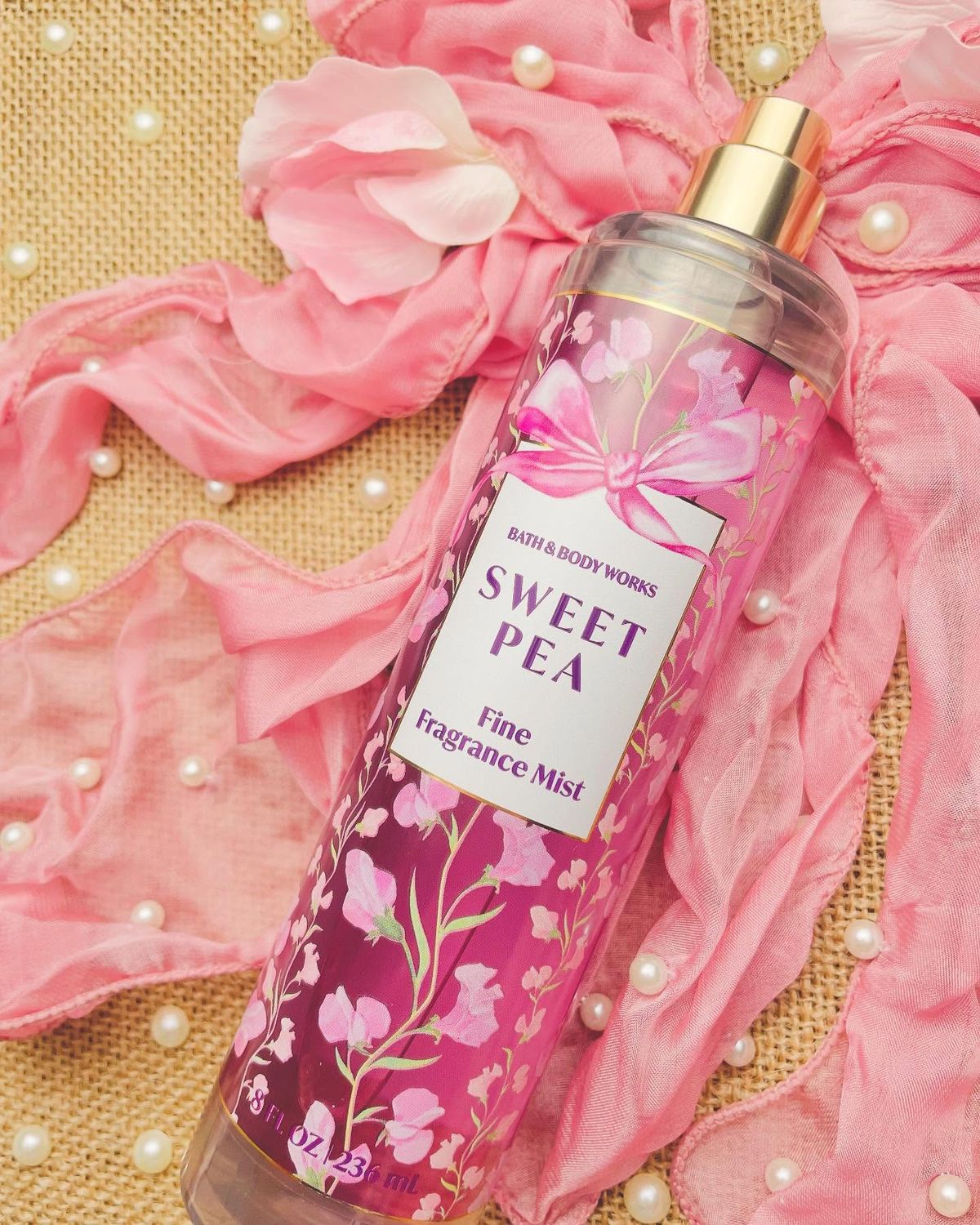 🌸 Bath & Body Works Sweet Pea 236ml. - Imagen 2