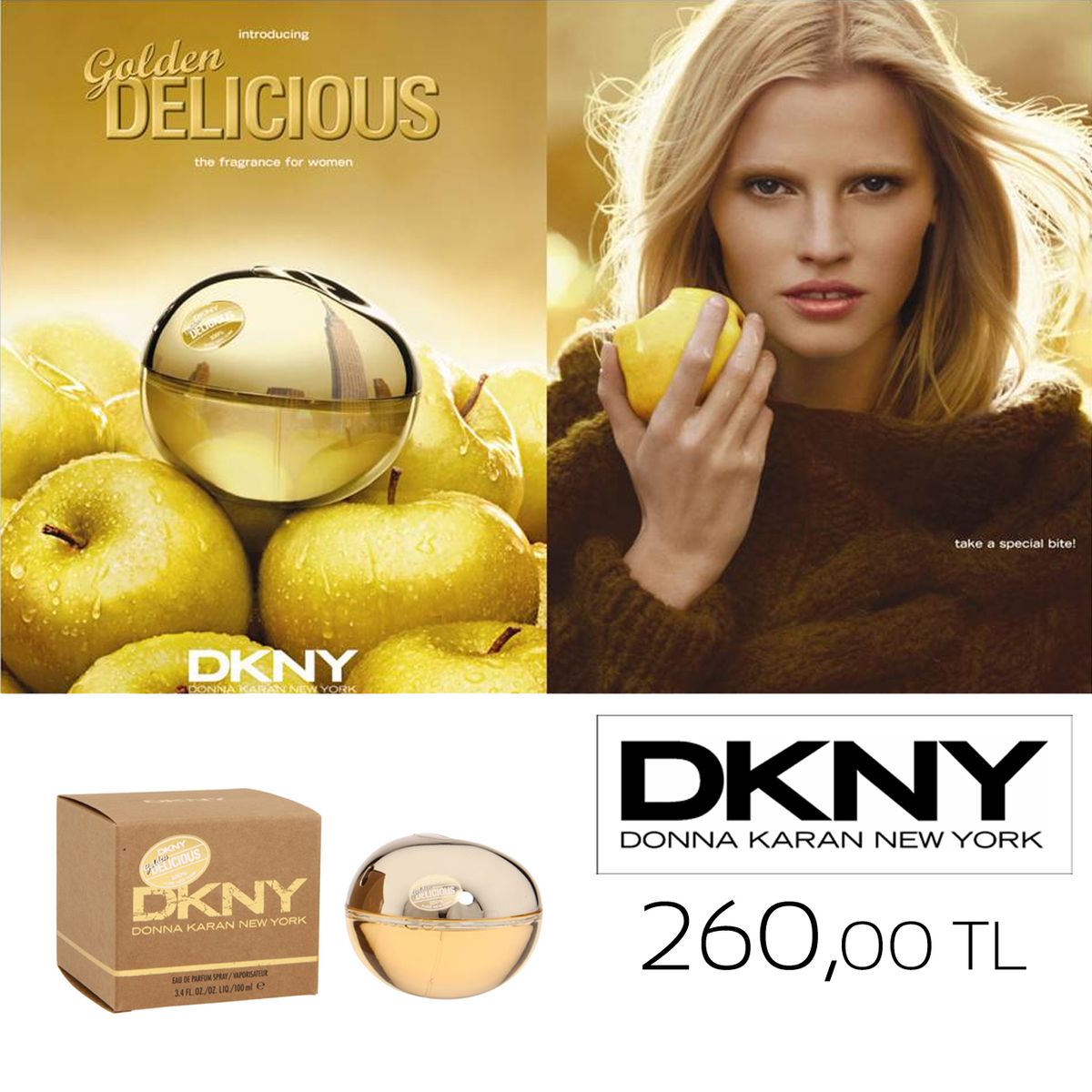 DKNY Be Delicious Golden Delicious 100ML - Imagen 2