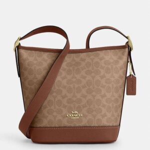 Coach Bolso de  In Signature Canvas