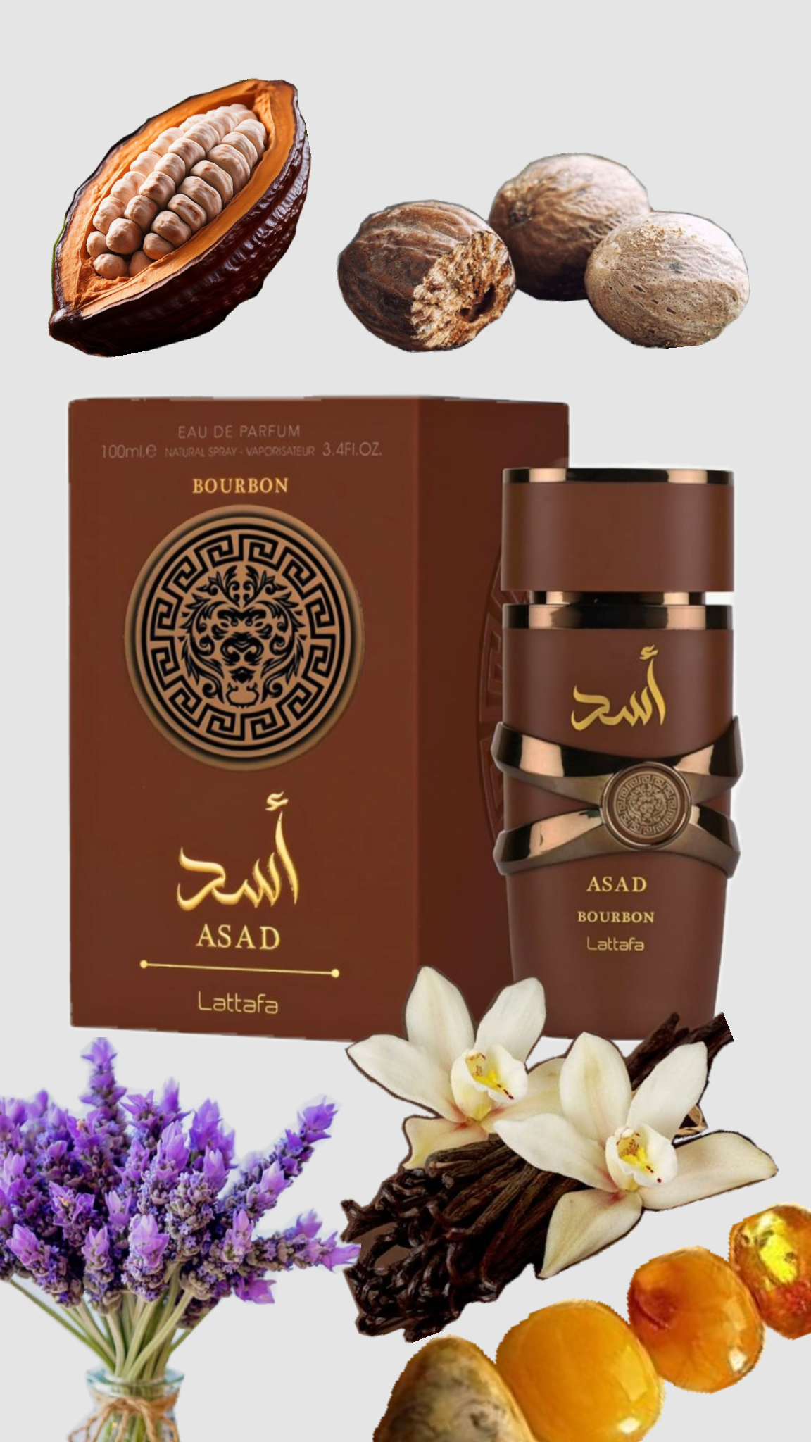 Lattafa Asad Bourbon - Eau de Parfum 100 ml - Imagen 2