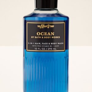 🌊 Bath & Body Works Ocean Hair, Face, & Body Wash (3 en 1) 295ml.