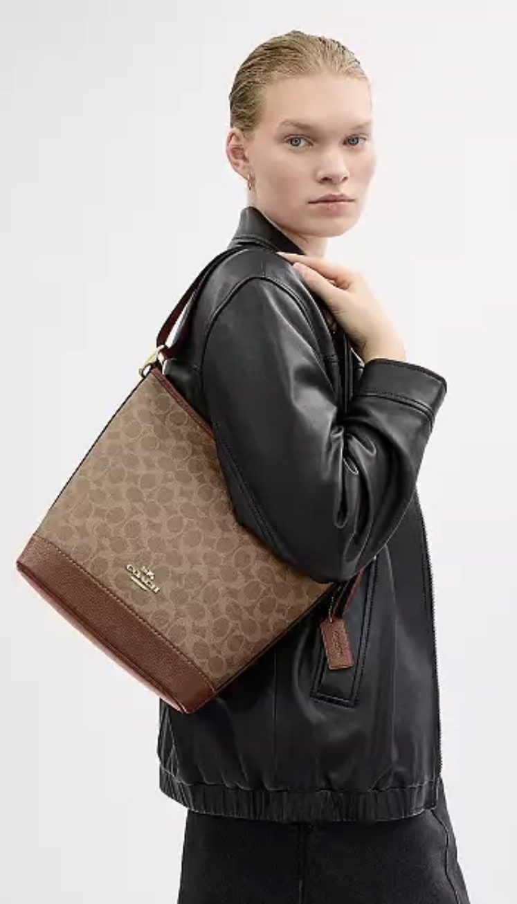 Coach Bolso de In Signature Canvas - Imagen 3