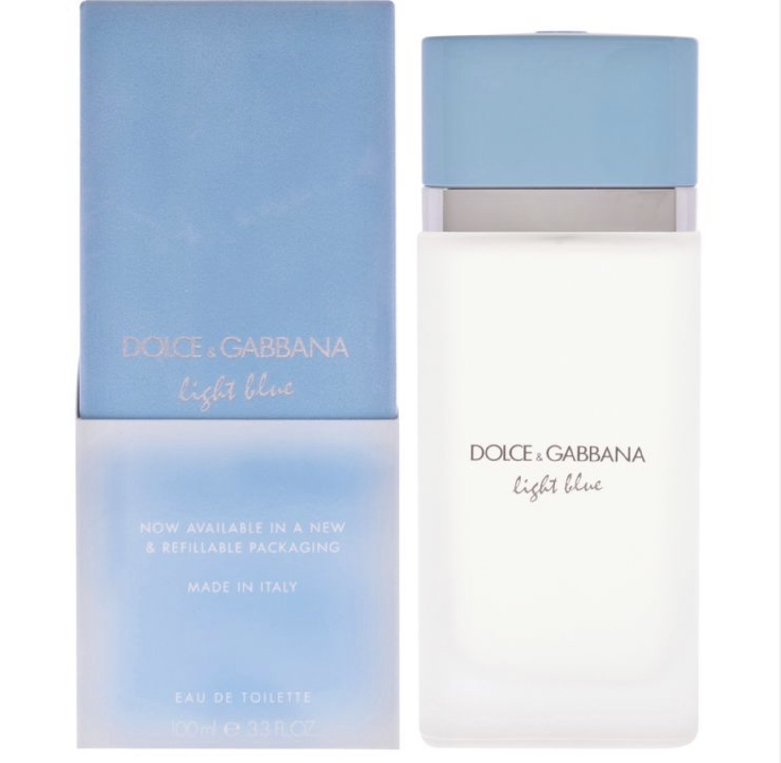 Dolce & Gabbana Light Blue Eau de Toilette Recargable – 200 ml Versión Mejorada
