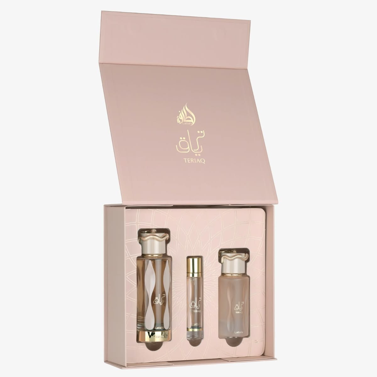 Gift Set Lattafa Teriaq - Kit de 3 Piezas