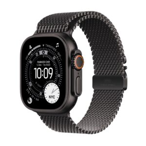Apple Watch Ultra 3GPS + CELLULAR 49MM Case with Black Titanium