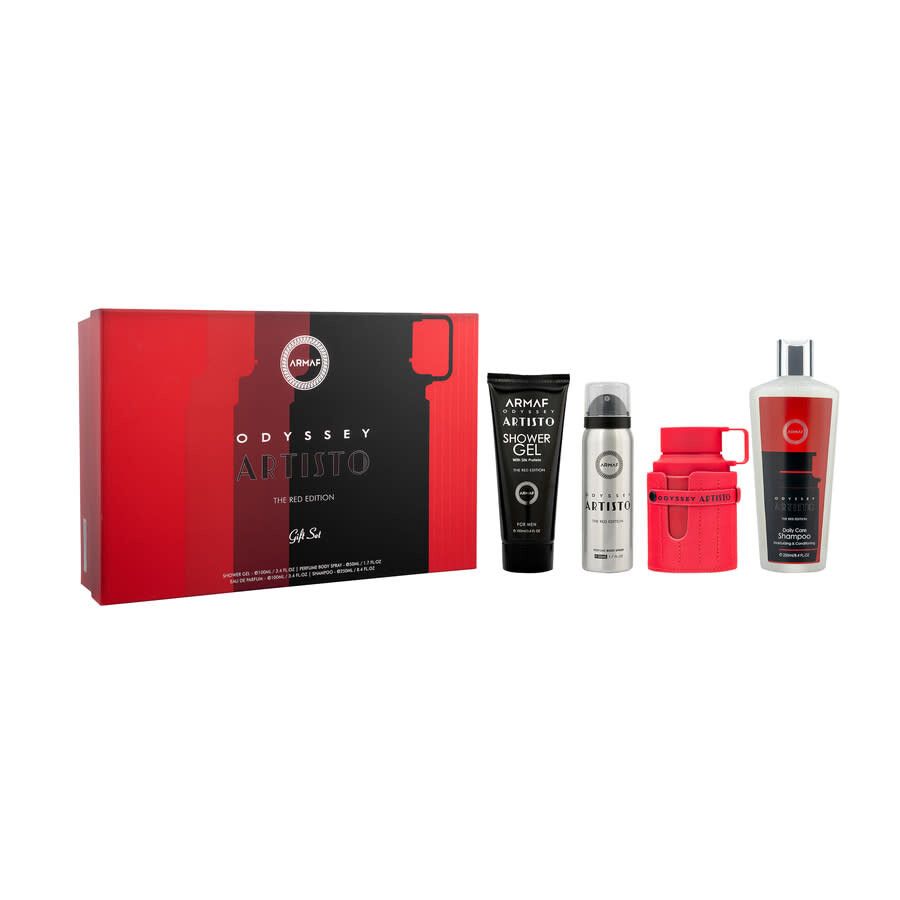 Armaf Odyssey Artisto - Gift Set (4 Piezas) | The Red Edition