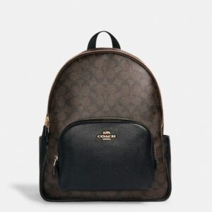 Coach Court Backpack in Signature Canvas