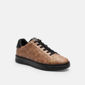 Coach Lowline Classic Sneaker In Signature Canvas