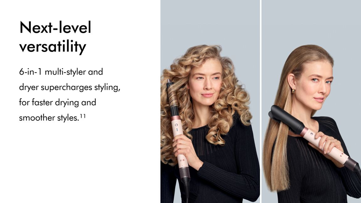 Dyson Airwrap Co-anda2x™ multi-styler and dryer Straight+Wavy (Ceramic Pink/Rose Gold) - Imagen 2