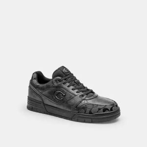 Tenis Coach C301 Sneaker In Signature Canvas Black